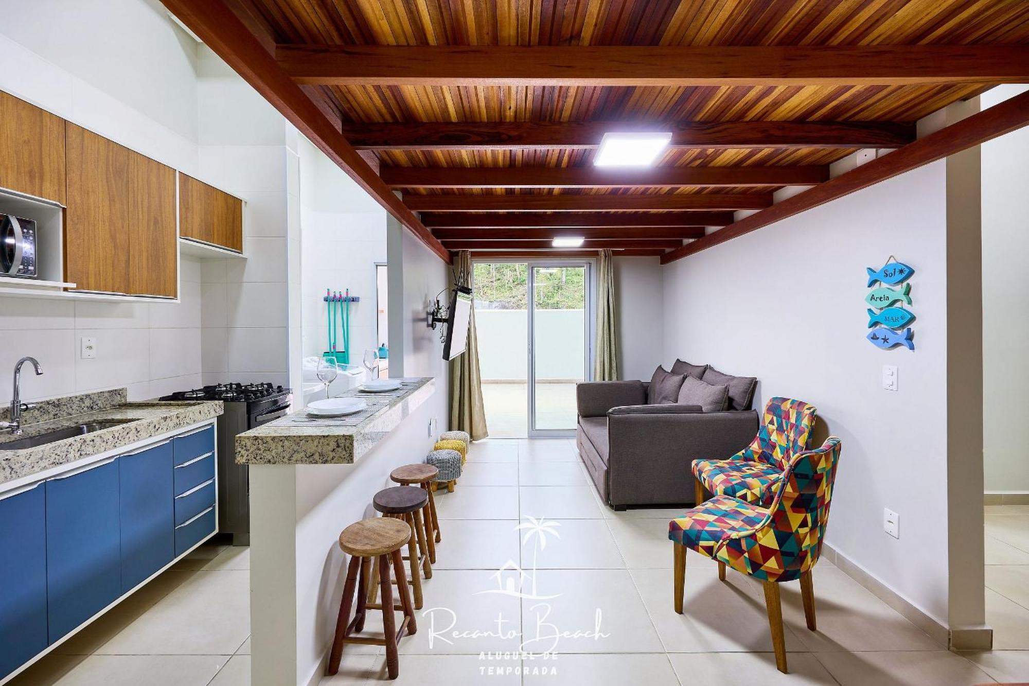 Apto Com Piscina Aquecida Sauna E Churrasqueira Apartment Ubatuba Luaran gambar